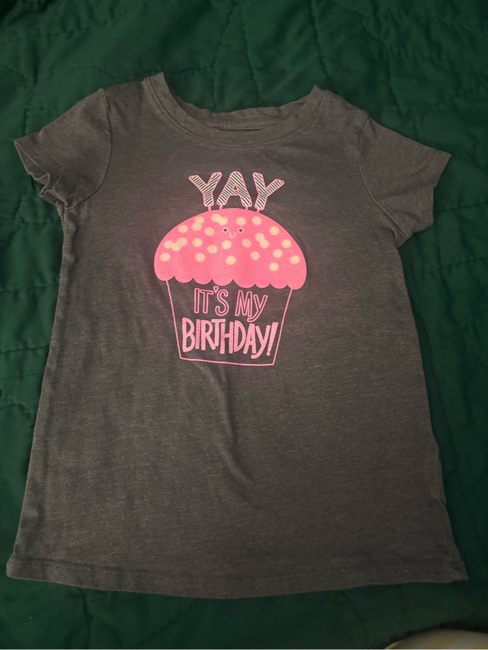Cat & Jack Birthday Cupcake Tee
